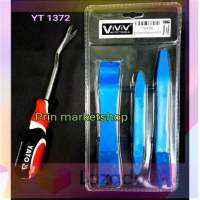 โปรแรง YATOไขควงงัดกิ๊บ ปลายงอ YT1372 + PROTUCH ชุดงัดคอนโซล AUTO TOOLS เก็บเงินปลายทาง