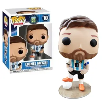 Funko Pop Football Stars Lionel Messi #10 Decoration Ornament Action Figure  Collection Model Toy for Children Birthday Toy Gift