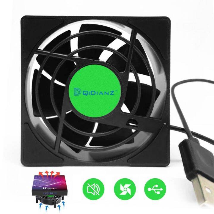 ∏ Mini Cooling Fan For Android TV Box Wireless Wifi Router SetTop Box
