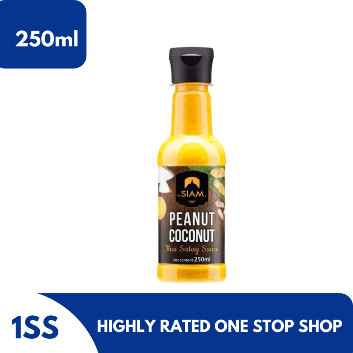 DeSiam Peanut Coconut Thai Satay Sauce, 250ml Lazada PH