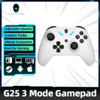 QSR STORE G25 Buletooth Wireless Wired Vibration Gamepad Joystick Controller for Switch Windows PC STEAM TV Game Joypad