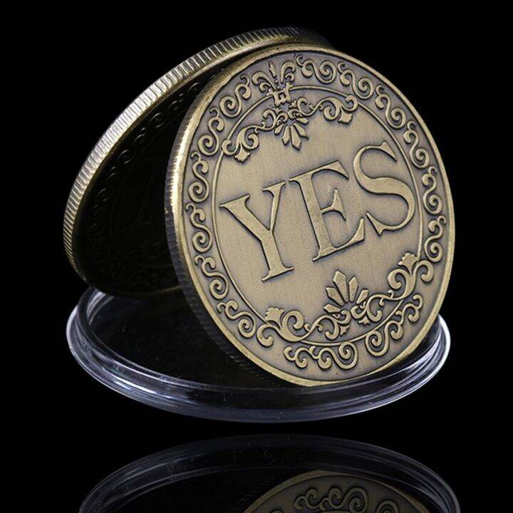 5pcs-yes-or-no-decision-coin-creative-coin-great-gift-art-gift-yes-no-letter-commemorative-coin-coins-collectibles