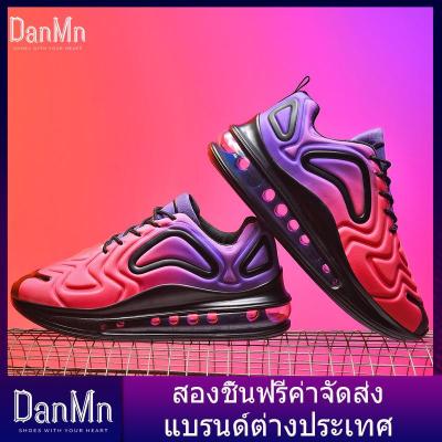 DanMn 2023 Air Cushion 720 รองเท้าวิ่งรองเท้าผ้าใบรองเท้าสำหรับผู้ชายสบาย ๆ รองเท้ากีฬาสไตล์เกาหลีผู้ชายต่ำบนรองเท้าผ้าใบระบายอากาศรองเท้าผ้า