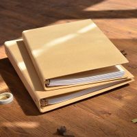 Kraft Paper Shell A4 Binder Shell 9 Hole B5 Notebook Envelope 6 Hole Office Folder Cover Office Note Books Pads