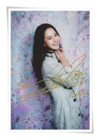 Song Ji Hyo autographed  Runningman signed  photo 4*6 inches new korean collection freeshipping 10.2016 06  Photo Albums