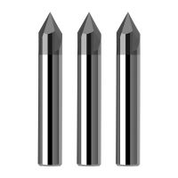 【CW】 1PC Tungsten Steel Chamfering Milling Cutter Endmill 60 90 120 Degree Coated 3 Flute Milling Tools Carbide Chamfer End Mills