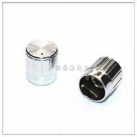 10 Pieces Diameter 14.5MM height 15MM Potentiometer Adjustment Silver Plating Plastic Knob Cap Flower Shaft Inner Hole 6MM Electrical Circuitry Parts