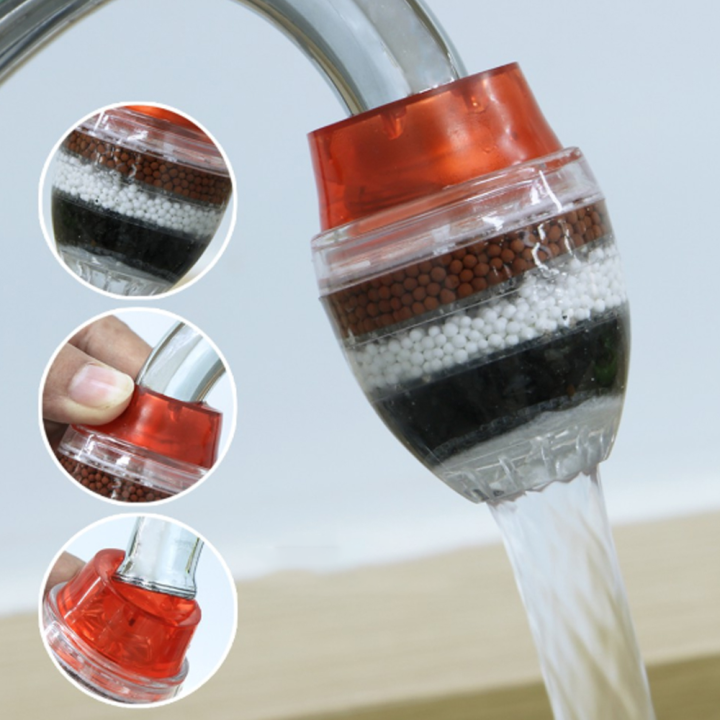 หัวกรองน้ำ-แบบ-3-ชั้น-หัวกรองก๊อก-กรองน้ำแบบสวม-au-healthy-activated-carbon-cleaning-faucet-strainer-tap-water-impurities-filter