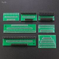 YUXI 1PCS 1.27mm 2.0mm 2.54mm Pitch Transfer Plate Converter Single Double Row Pin PCB PCI Adapter Board