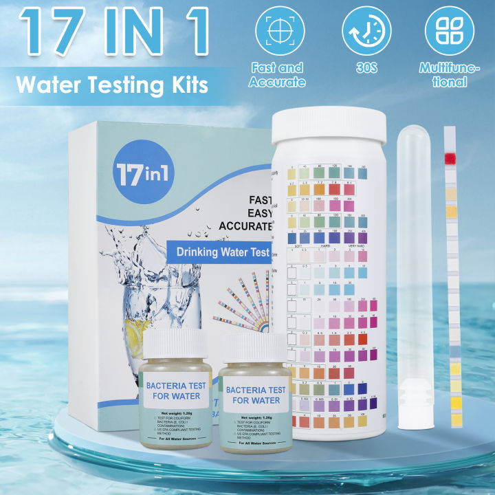 Water Testing Kits for for Well and Tap Water Water Testing Kits with ...