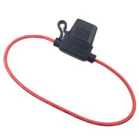 Waterproof Car Auto Vehicle PVC Safety Fuse Holder Case Fuseholder with Wire