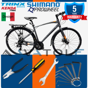 Xe đạp touring 2023 TRINX FREE 2.4, Khung sườn hợp kim nhôm cao cấp SIZE 47