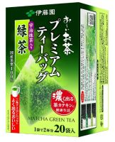 ITOEN Green Tea with Matcha Tea Bag  อิโตเอ็น ชาเขียว มัทชะ ชาญี่ปุ่นชนิดซอง 1.8 กรัม. x 20ซอง