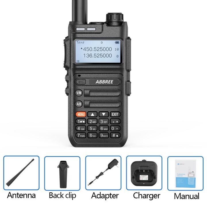 j116-aree-ar-f5-10w-walkie-talkie-ระยะไกลไร้สายอัตโนมัติความถี่สแกนเนอร์ที่มีประสิทธิภาพ-usb-ค่าใช้จ่ายสองทางวิทยุ