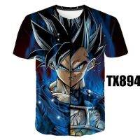 ฤดูร้อน2021เสื้อยืดเด็ก Anime พิมพ์ 3DT เสื้อยืดชาย T-Shirt