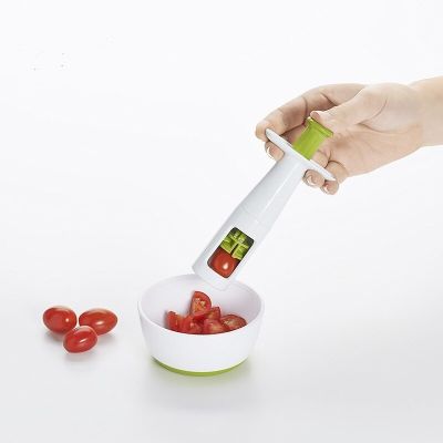 Creative Fruit Slicer Grape Small Tomato Fruit Slicer Kitchen Tool Baking Cooking Accessories Graters  Peelers Slicers