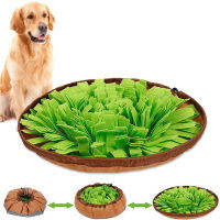 สัตว์เลี้ยงสุนัข Snuffle Mat จมูกกลิ่นการฝึกอบรม Sniffing Pad สุนัขของเล่นปริศนาช้าชามใส่อาหาร Food Dispenser พรมล้างทำความสะอาดได้ของเล่นสุนัข-lihaibo2