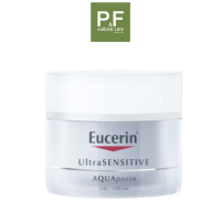 Eucerin Ultra Sensitive AquAporin Gel Cream 50 ml. ยูเซอริน บำรุงผิวบอบบางแพ้ง่าย