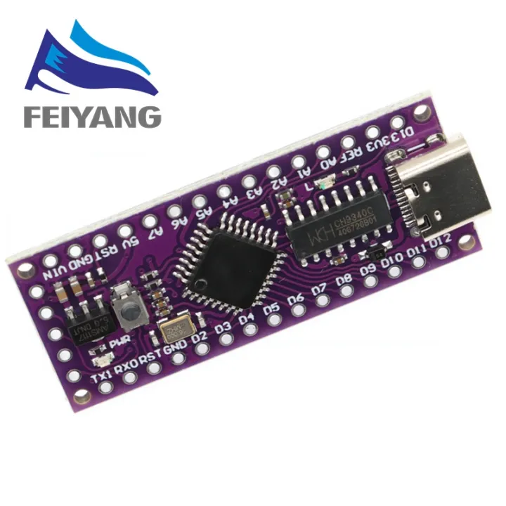 LGT8F328P-LQFP32 MiniEVB TYPE-C Replace nano V3.0 with crystal ...