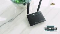 BESTSELLER อุปกรณ์คอม RAM เร้าเตอร์ใส่ซิม 4G Router TP-LINK (TL-MR100) Wireless N300 รองรับทุกเครือข่ายในไทย ประกันศูนย์ 3 ปี อุปกรณ์ต่อพ่วง ไอทีครบวงจร