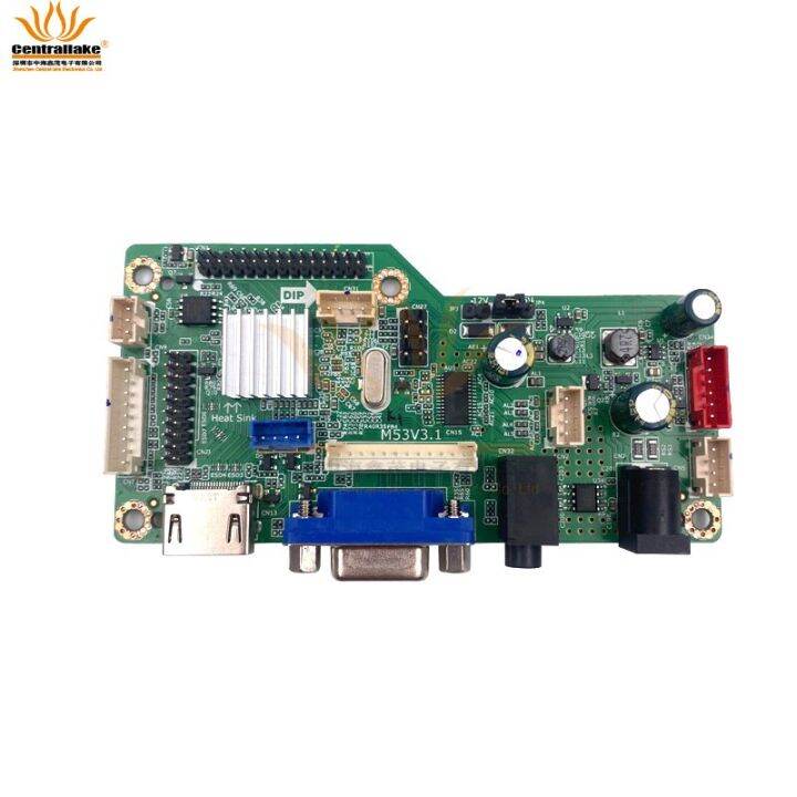 Lcd Monitor Control Board M53v3.1 With Vga Hdmi PcAudio Interface Lvds