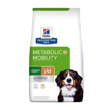 [ ส่งฟรี ] (หน้าใหม่) Hills Metabolic+Mobility 3.85 kg. สำหรับสุนัขต้องการ ควบคุมน้ำหนัก ลดน้ำหนัก บำรุงข้อต่อ 3.85 kg.
