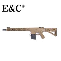 E&amp;C 903-1 DE M110 K3 M-LOK AEG ไฟฟ้า สีทราย แถมลูกบีบี ~ 1,000 นัด ,ของเล่นบีบีกัน