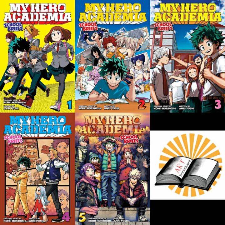 My Hero Academia School Briefs Vol 1~5 | Lazada PH