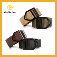 Meditation เข็มขัด เข็มขัดผู้ชาย เข็มขัดไนลอน เข็มขัดผ้า เข็มขัดยุทธวิธี เข็มขัดเดินป่า เข็มขัดทหาร หัวโลหะชุบ สวมใส่ง่าย ล็อคแน่น แข็งแรง ทนทาน สายไนล่อน เหนียว น้ำหนักเบา ไม่ต้องเจาะรู ปรับความยาวได้ตลอดเส้น ซักทำความสะอาดได้ มีหลาหลายสี ✅มีของพร้อมส่ง