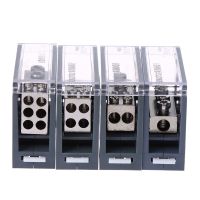 【YF】 1PCS 1 in 1/2/4/6 Out 150A Din Rail Terminal Block Distribution Box One Multiple Power Junction for Circuit Breaker