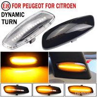 ▣✒☼ 2Pcs Dynamic Car Side Marker Light for Peugeot 207 308 3008 5008 RCZ Sequential LED Turn Signal Indicator Blinker Lights