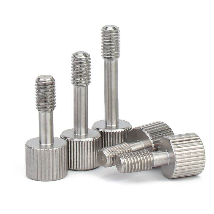 haotao-hardware-m3-m4-m5-m6-sus304สแตนเลสแบน-knurled-thumb-สกรูเอวสูง-shank-hand-กระชับ-thumbtamper-resistant-สกรู