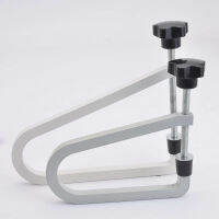 Acoustic Guitar Bridge Clamp Cast Steel Deep Throat Clamp Deep Reach C-Clamp Guitar Repair Tool