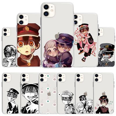 「16- digits」 Jibaku Shounen Hanako Kun ห้องน้ำที่ถูกผูกไว้ Hanako Kun กรณีโทรศัพท์สำหรับ IPhone 11 12 X XR XS Pro MAX SE2020 6 6วินาที7 8บวกกรณีอะนิเมะ