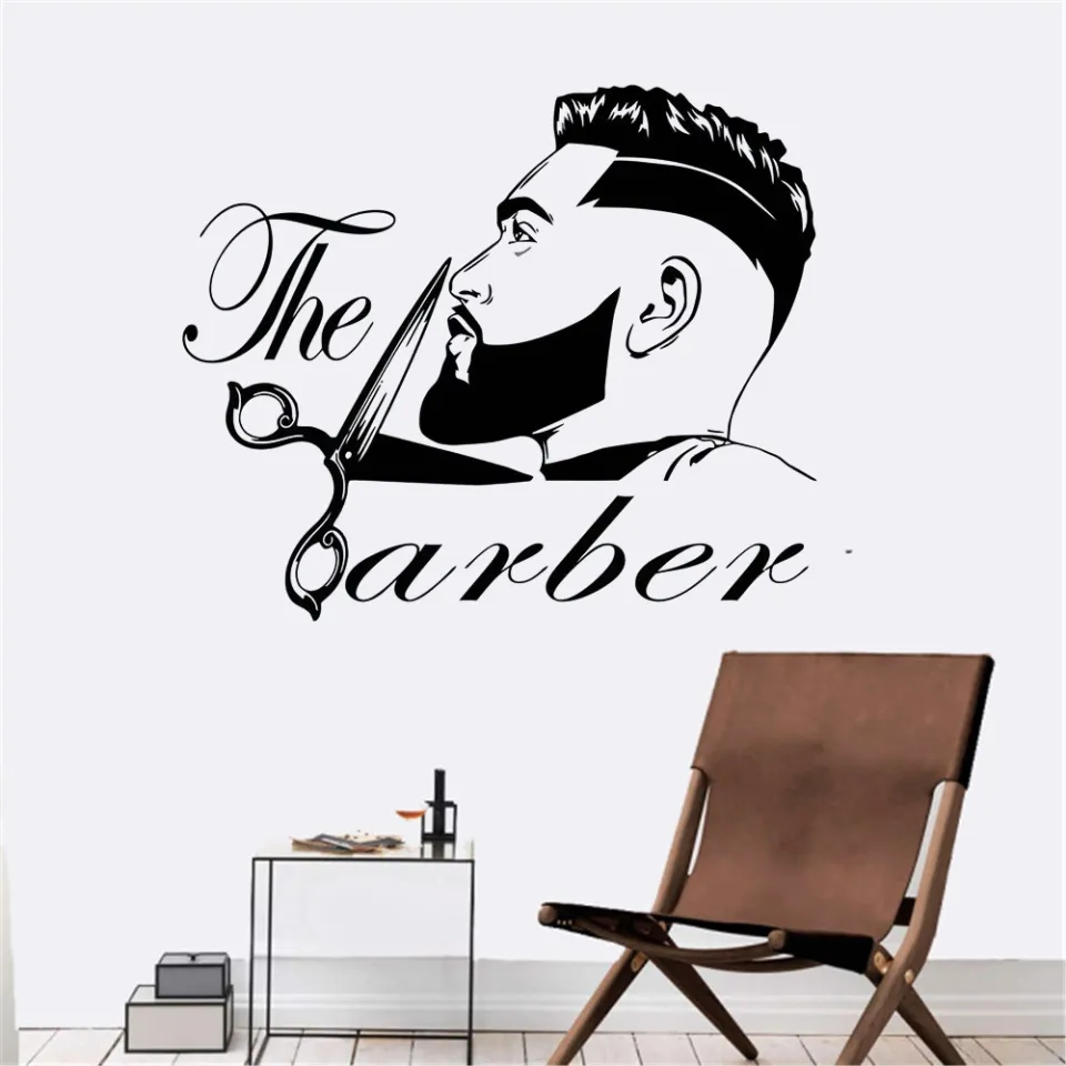 3D Elegant Men L15599 Hair Cut Salon Barber Shop Commercial - Etsy