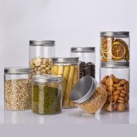 【CW】 Storage 500ml Food Preservation Coarse Cereals Jar Scale Bottle Pot Cans