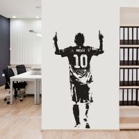 Vinyl Wall Stickers Football Decal Soccer Star Wallpaper Poster Boys Room Decoration Bedroom SY40