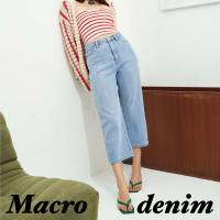 TGDA.CO - กางเกงยีนส์สี่ส่วน Body girl รุ่น Macro denim (pre-order สี ocean 10 วัน)