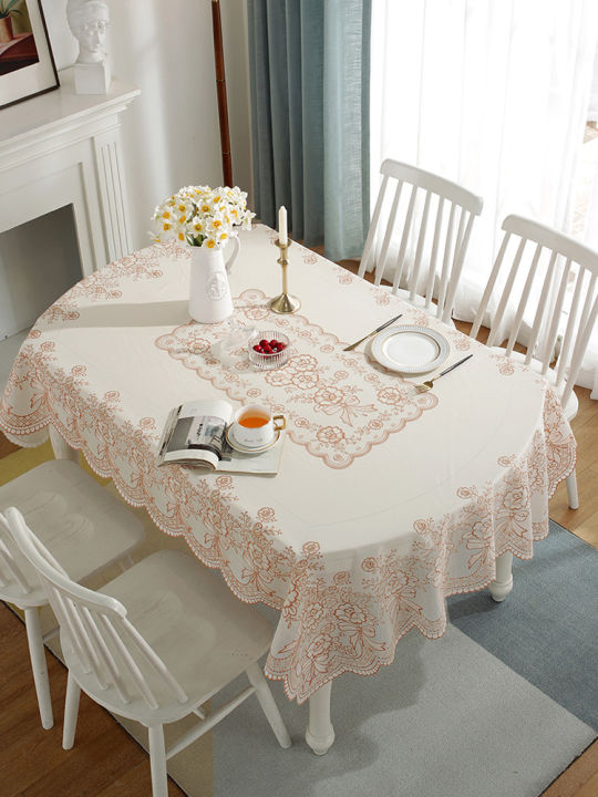 hot-ผ้าปูโต๊ะกันน้ำกันน้ำมันไม่ต้องล้าง-ins-ลมสี่เหลี่ยมใช้ในบ้าน-pvc-ผ้าปูโต๊ะรองโต๊ะกาแฟผ้าปูโต๊ะรูปไข่