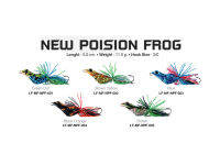 อุปกรณ์ตกปลา เหยื่อปลอม Mega Frox New Poison Frog (LF)