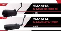 ท่อไอเสีย Yamaha NMAX-155 ปี2015-2019 / NMAX new ปี2020 สินค้าคุณภาพเกรดดี