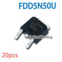 20Pcs FDD5N50U ใหม่-252 500V 3A,รับประกันคุณภาพ