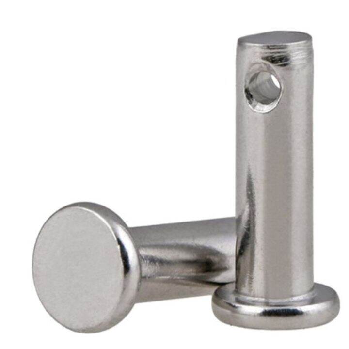 M10 M12 M14 M16 Clevis Pins With Head 304 Stainless Steel Shaft Flat