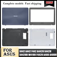 Newprodectscoming New Original For ASUS X442 A442 F442 A442U X442U X442UR W419U F442U A480 A480U Laptop Case LCD Back Cove Metal/Bottom Case A442