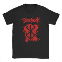 New เสื้อยืดผ้าฝ้ายพรีเมี่ยม ใหม่ เสื้อยืด ผ้าฝ้าย พิมพ์ลาย Berserk Guts Symbol Of Death For The Despair Day แฟชั่นสําหรับผู