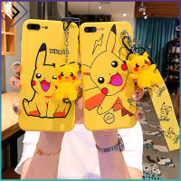 เคสOPPO A74 A77 5G A17 A76 A96 A12 A5s A3s A57 A77s A5 A9 2020 A15A15s A16A16K A31 A16se A37 A39A52 A53 A54 A55 A59 A71 A73 A83 A91 A92 A93 A94 A95 F5 F7 F9 F11 Proพิกาชูซิลิโคนนุ่มโฮลเดอร์แลนยาร์ดเคสโทรศัพท์