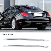 A2228851121 A2228851221 For Mercedes Benz S Class W222 S320L 400L 500L Rear Bumper Side Chrome Trim Chromium Styling Accessories Food Storage  Dispens