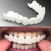 Upper Lower Comfort Fit Flex Whitening Tooth Denture Veneer Braces