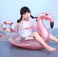 ? ห่วงยางเด็กสอดขา​ฟลามิงโก้​ กลิตเตอร์​ #WIMPOOLFLOATS​ (พร้อมส่งในไทย)​