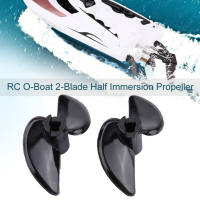 ไฟฟ้า RC O-เรืออุปกรณ์เสริม 4*40 มม.CNC 2-Blade Half Immersion ใบพัดที่มีประสิทธิภาพสูง